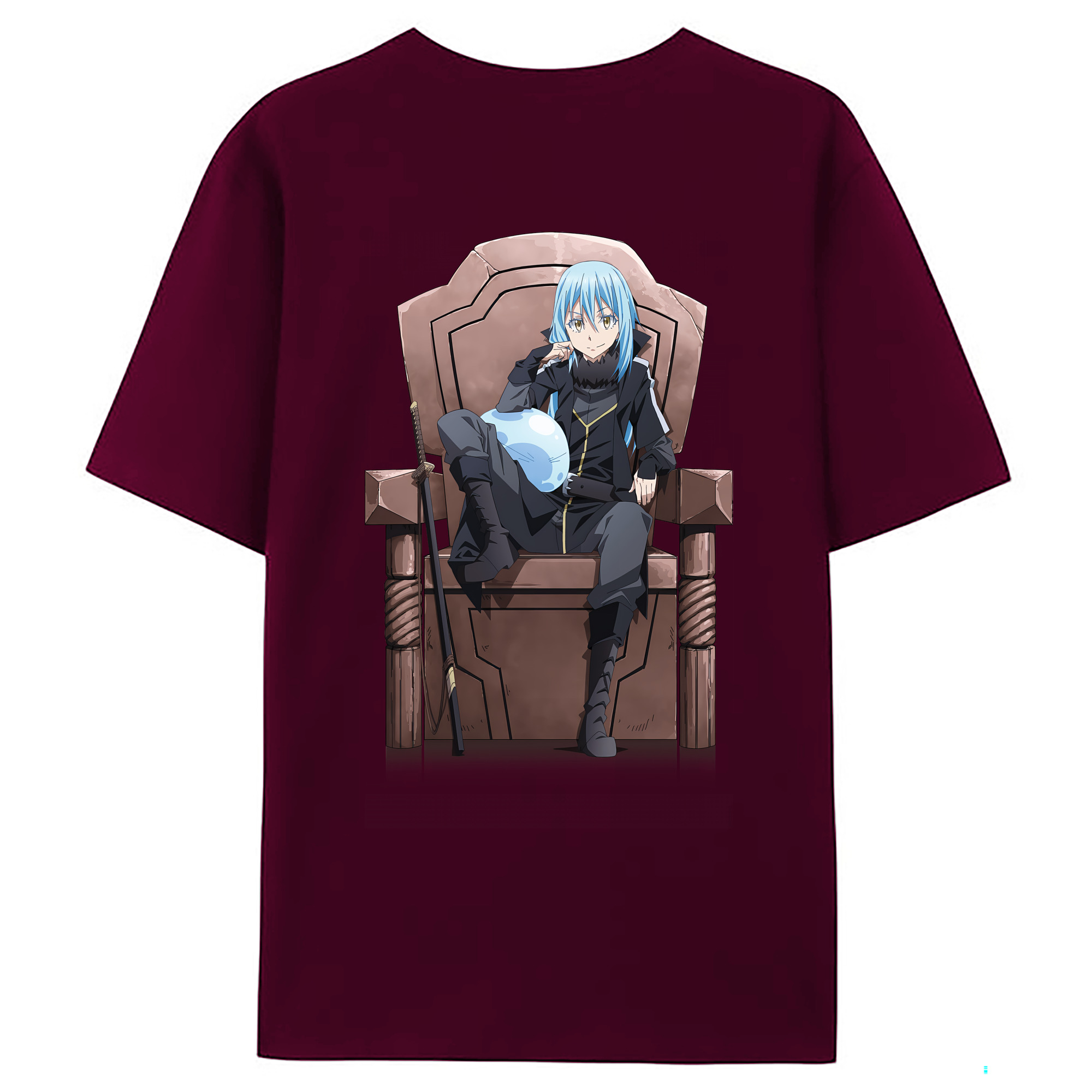 （画像用） 転スラ Regarding Reincarnated to Slime レディース半袖Tシャツ(バックプリント)